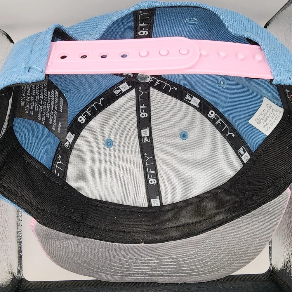 Arizona Diamondbacks New Era 9FIFTY Snapback Hat Kids Youth Blue Pink MLB Cap